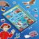 Set "Journey around the Earth": 6 books, map of the world, passport, stickers