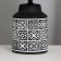 Table lamp "Lucly" 1x40W E14 black 19.5x19.5x33.5cm