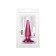 Anal plug Toyfa, PVC, Pink, 9.5 cm