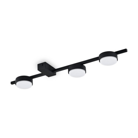 Freya FR5363CL-03B TACTIC, 590x125x60 mm ceiling lamp, GX53, 3x24W, black color