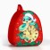 New Year's children's backpack "Snake and Clock", 23x20.5cm, for the New Year