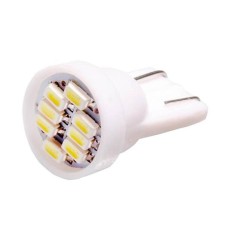Лампа светодиодная Skyway T10(W5W), 12 В, 8 SMD диодов, без цоколя, S08201130