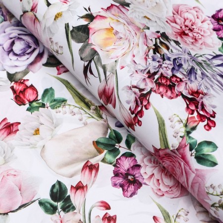 Paper packaging glossy bilateral "bouquet", 100 x 70 cm-5