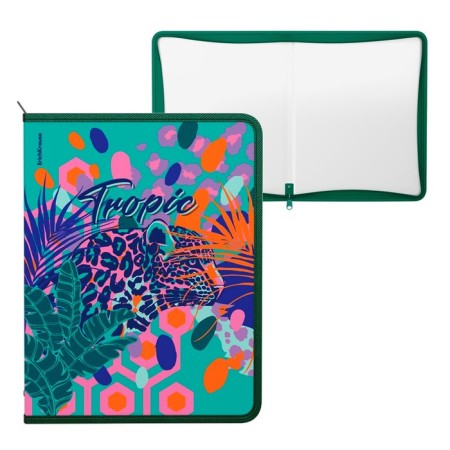 A4+, 550 μm, Erichkrause "Tropical", up to 300 sheets folder.-3