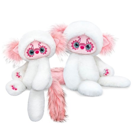 Soft toy "Loricolori. Yuki ", white color, 30 cm-4