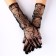 Carnival accessory-pores, black color, web