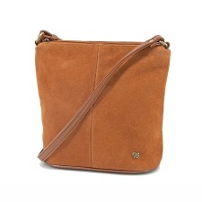Women's bag (B2636-10140) Artificial leather + suede, red, 1x210x22 cm