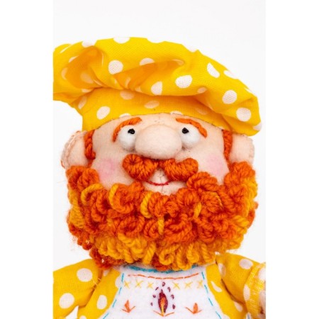 The set of the textile toy "breadwinner", height - 18 cm-4