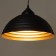 Lamp Bayerlux "Dome" 1x40W E27 black and gold 40x40x22-122 cm