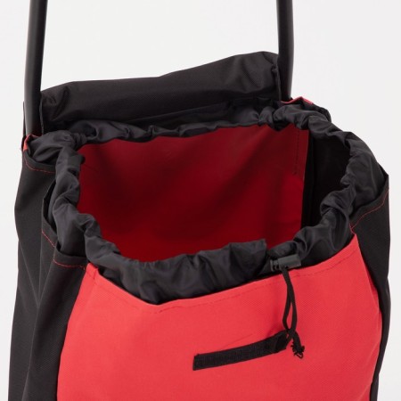 Carrier-house bag on cord, black/red color-4