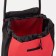 Carrier-house bag on cord, black/red color