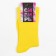 Noski neon, yellow color, size 23-25