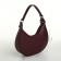 Women's bag with lightning, burgundy color
