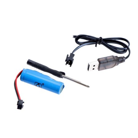 The radio-controlled machine “Atom”, works on the battery, the color of the yellow-5