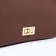 L-Craft bag bag on fasteners, brown color