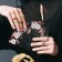 The ring "minimal" double, the color of gold, dimensionless