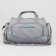 Sports bag with lightning, 3 outer pockets, color gray color