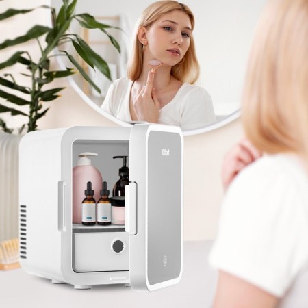 Cosmetics refrigerator KitFort KT-3158, 23 W, 38 dB, 12 ° C, 5 l, lane length 1.8 m-9