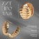 Earrings Metal "Chord" oval, waves, color gold