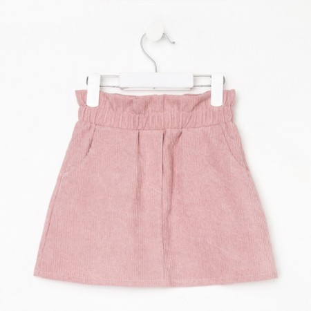 Children's skirt KAFTAN "Velvet", p. 34 (122-128), dusty pink-4