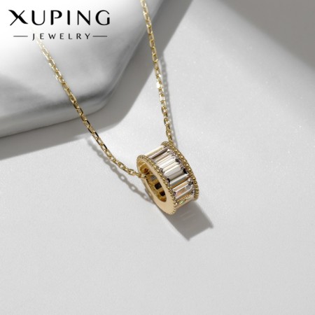 Pendant Xuping ring, color gold, 40 cm