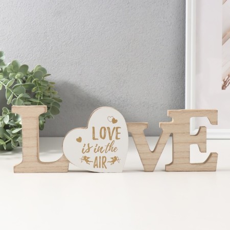 Souvenir tree "The inscription - Love is in the air" 1.8x29.6x9.7 cm