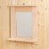 Mirror with a shelf, wood