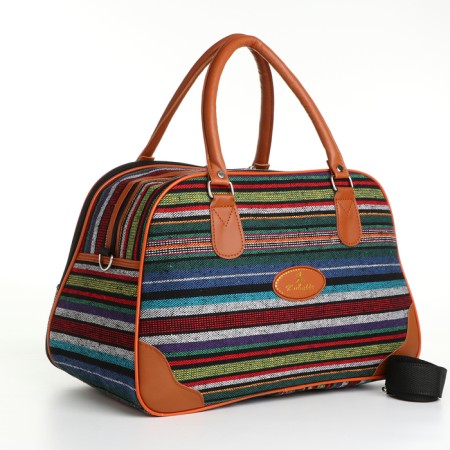 Road bag with lightning, colorful color