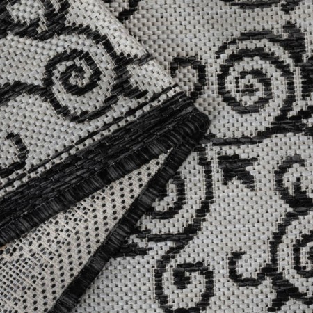 Side carpet, size 50x80 cm, color Silver/smoke-2