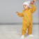 Combineson-subdeck children's kinderlitto Topolino-2, height 74-80 cm, mustard color