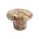Pen button Art Cappio Ceramics 011, D = 32, ceramic, white with texture
