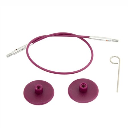 Set: cable 76 cm (100cm), plugs and cable key KNITPRO, 10503