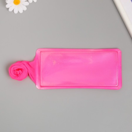 Kapron for single-color "neon-pink" 50 cm-2