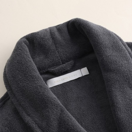 Tainted female bathrobe SL Home: Basic "Grig Sandra", size S, 100% cotton, 420 g/m2-12