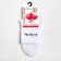 Women's socks "KUS" color white, size 23-25
