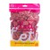 Latex ball 9 ", chrome, metal, in a set 50 pcs., Fuchsia color