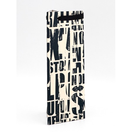 Gift package for a bottle, "Texture", 13 × 32 × 11.3 cm-1