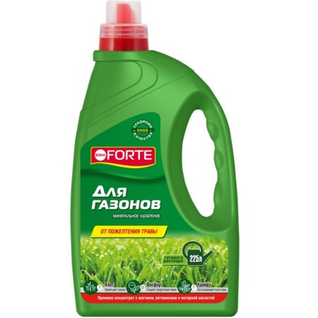 Fertilizer of open soil "Bon Forte", for lawns, 1.5 liters