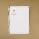 Lace elastic fabric, 180 mm × 2.7 ± 0.5 m, white color