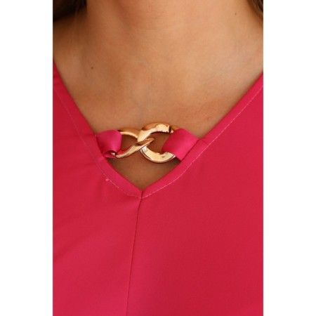 Female suit, size 48, fuchsia color-8