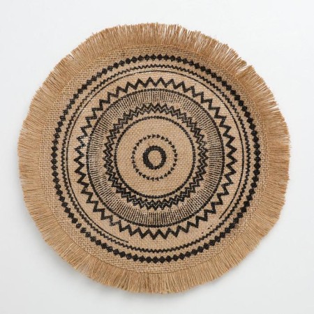 Serving share "Africa", d = 30 cm, black color-1