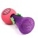 Cat toy "springy smile", 4 cm, mix of flowers