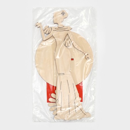 Wooden napkin "Statnoy", with a tea holder, 25 × 13 × 13 cm-8