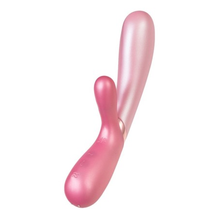Satiffyer Hot Lover vibrator with clitoral stimulant, pink color-8