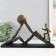 Polystone souvenir "Rise into the mountains" under metal 22.4x36.5x7.5 cm