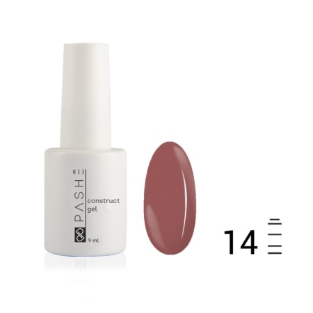 Modeling Pashe Construct GEL, No. 14 Camouflage terracotta, 9 ml