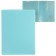 Folder with 40 A4 inserts, 500 μm, calligrata, turquoise-blue
