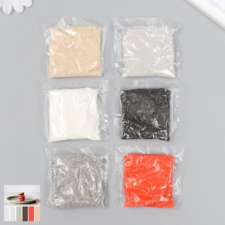 Color sand set No. 4, 6 colors, 20 g each