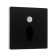 Built-in lamp for the stairs, NL-39, engine sensor, 1.5 W, 60 lm, 6500k, black
