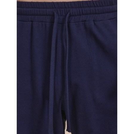 Male shorts, size m, dark blue color-3